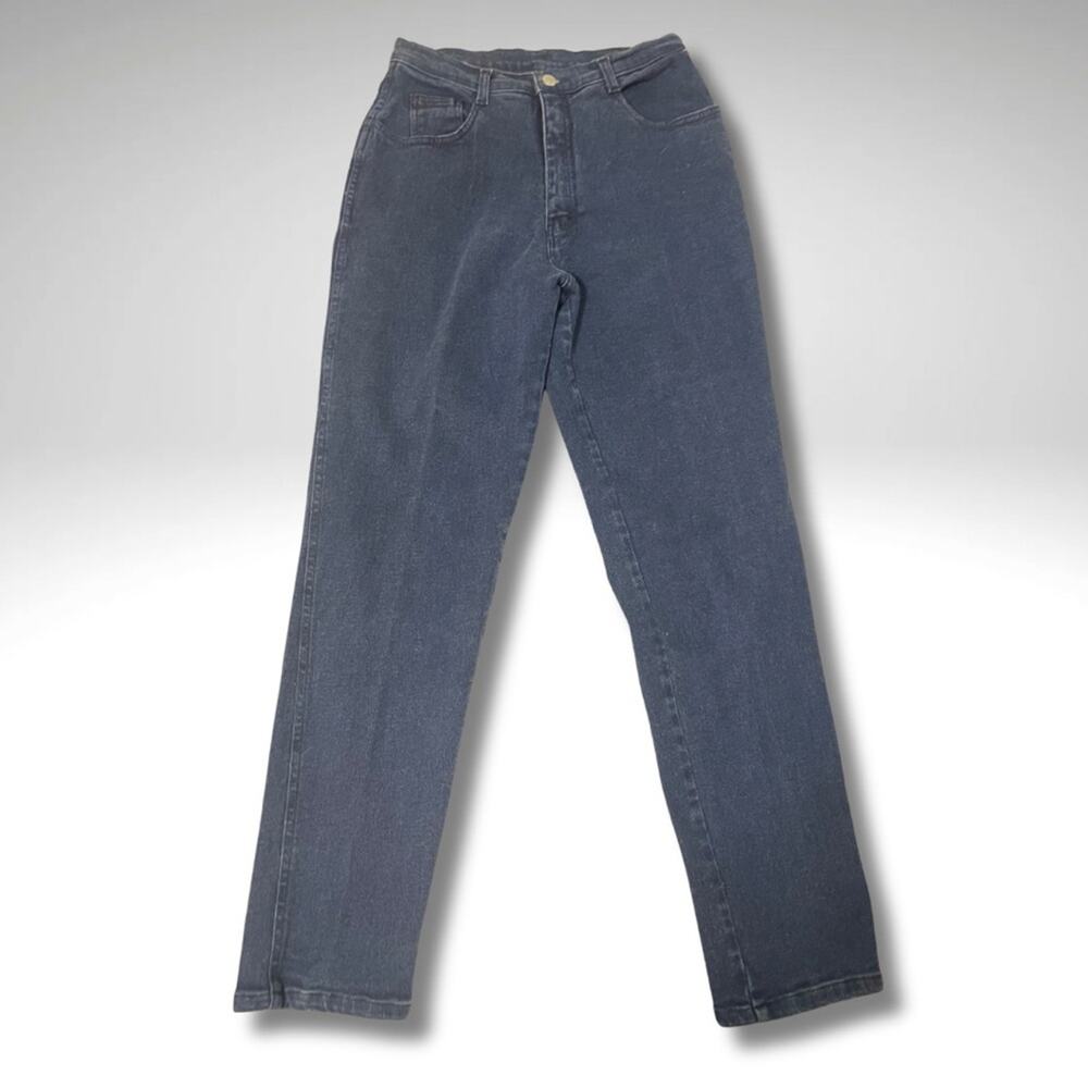 Vintage 80s 90s Jordache High Rise Tapered Jeans Sz 14 (fits modern 4-6)